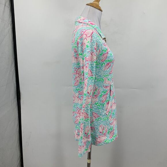 Lilly Pulitzer Top Women XS Extra Small Skipper Popover UPF 50 Half Zip Pullover - Picture 4 of 12